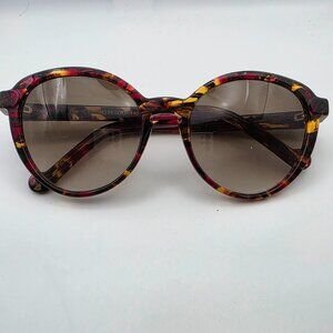 Louis Vuitton Women’s Round Sunglasses – Tortoise Multicolor Frame